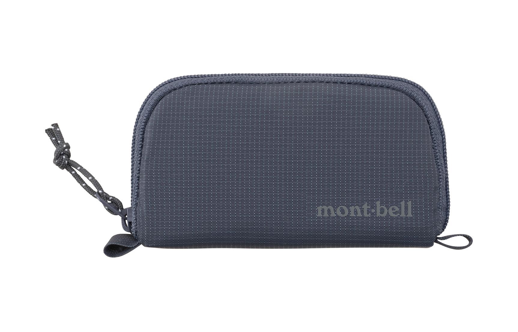

MONTBELL Нейлоновый кошелёк мини унисекс серый, Gray