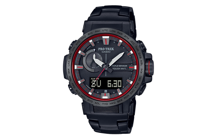 

Мужские часы PRO TREK Black PRW-60YT-1PR CASIO