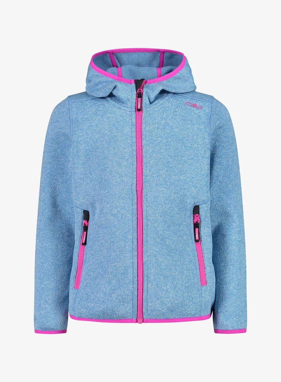 

Флисовая куртка для девочек CMP с фиксированным капюшоном 3H19825