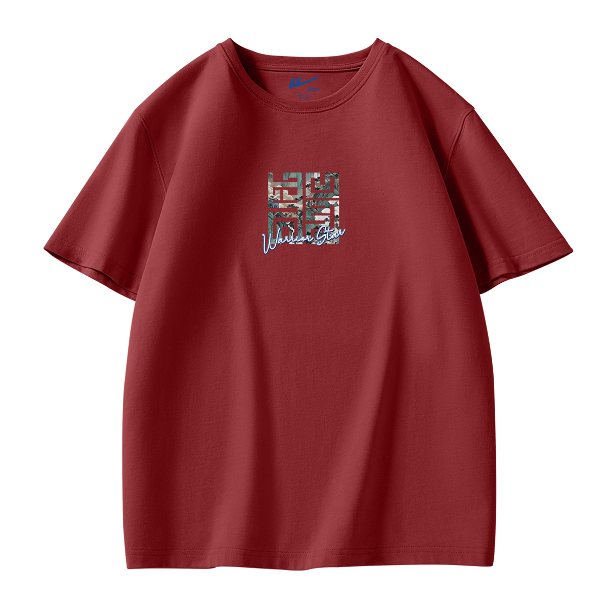 

Футболка мужская Crew Neck Moderate WARRIOR, maroon