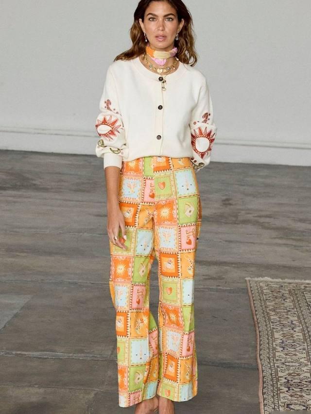 

Кардиган с волшебными узорами Never Fully Dressed, Cream