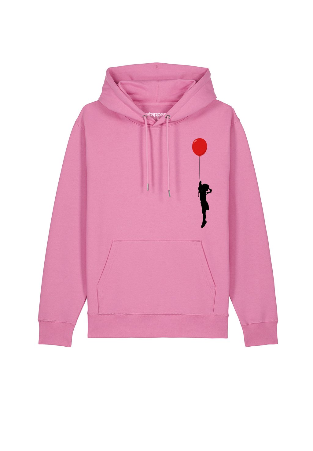 

Толстовка с капюшоном MIT LUFTBALLON watapparel, светло-розовый