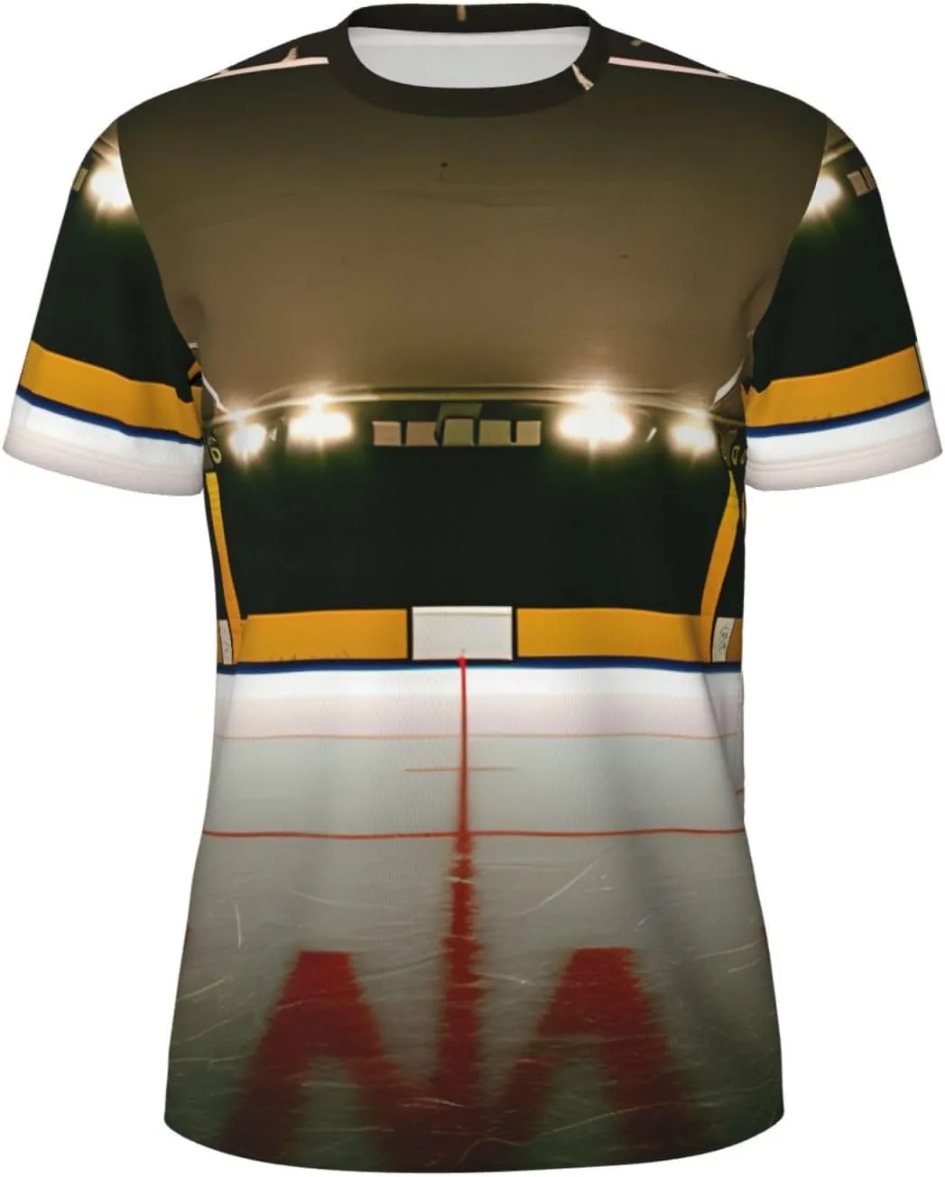 

Футболка мужская летняя с принтом Hockey Stick, легкая и дышащая SDFHU