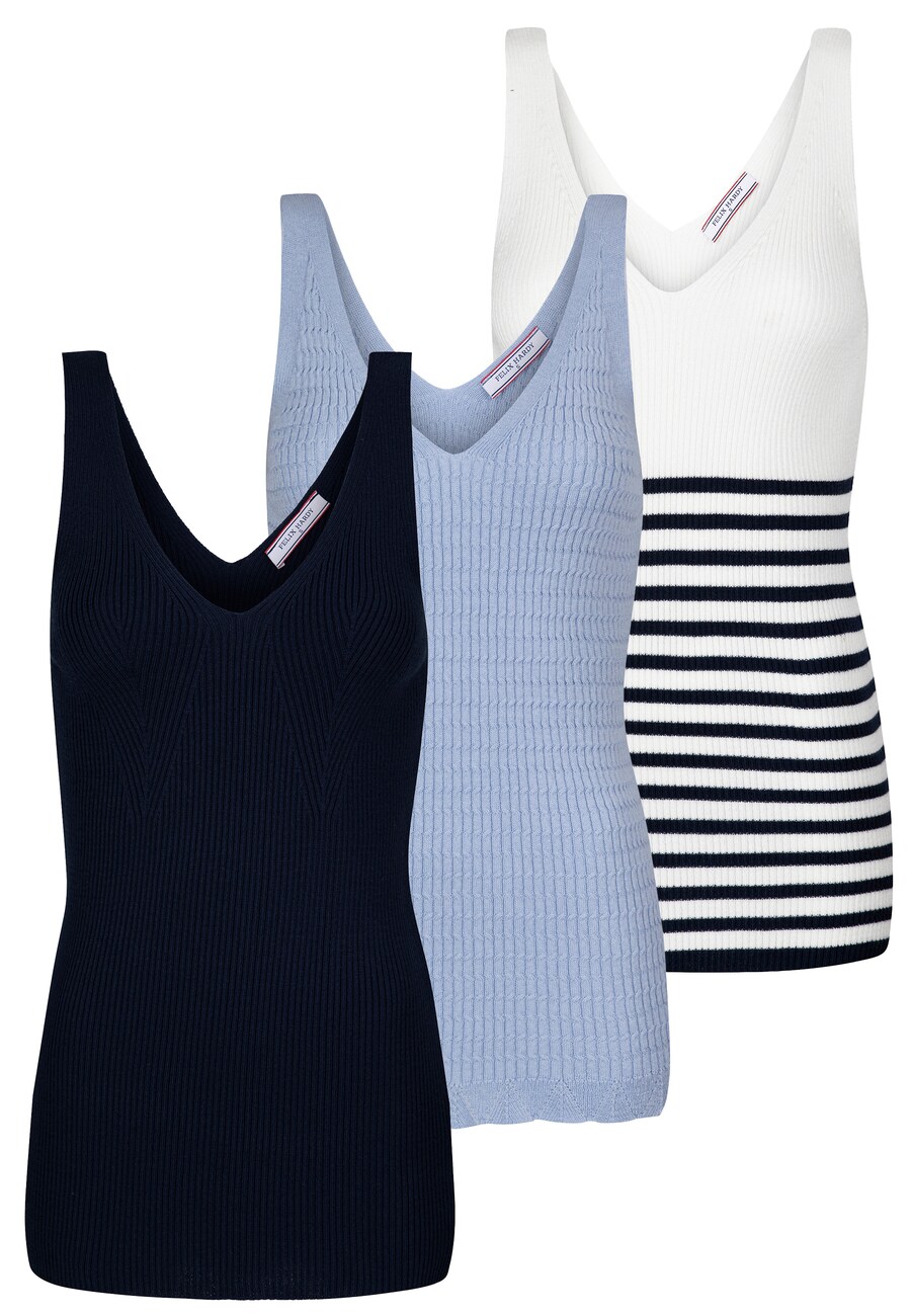 

Топ Felix Hardy, цвет Navy/Light blue/White