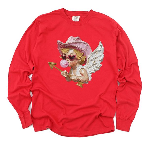 

Футболка с принтом Cupid heart eyes paint, женская, окрашенная в готовом виде, с длинным рукавом Simply Sage Market, Red, Зеленый, Футболка с принтом Cupid heart eyes paint, женская, окрашенная в готовом виде, с длинным рукавом Simply Sage Market, Red