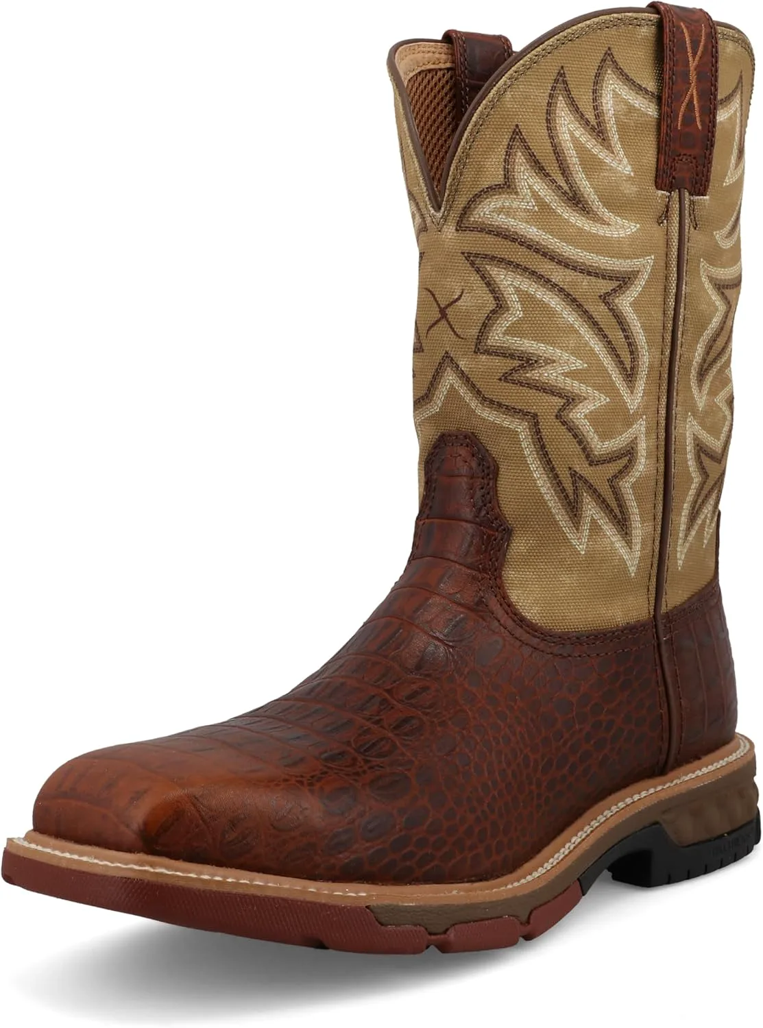 

Рабочие ботинки Twisted X Men's 11" Western, с защитным носком, цвет имбирь и груша, размер 7 D