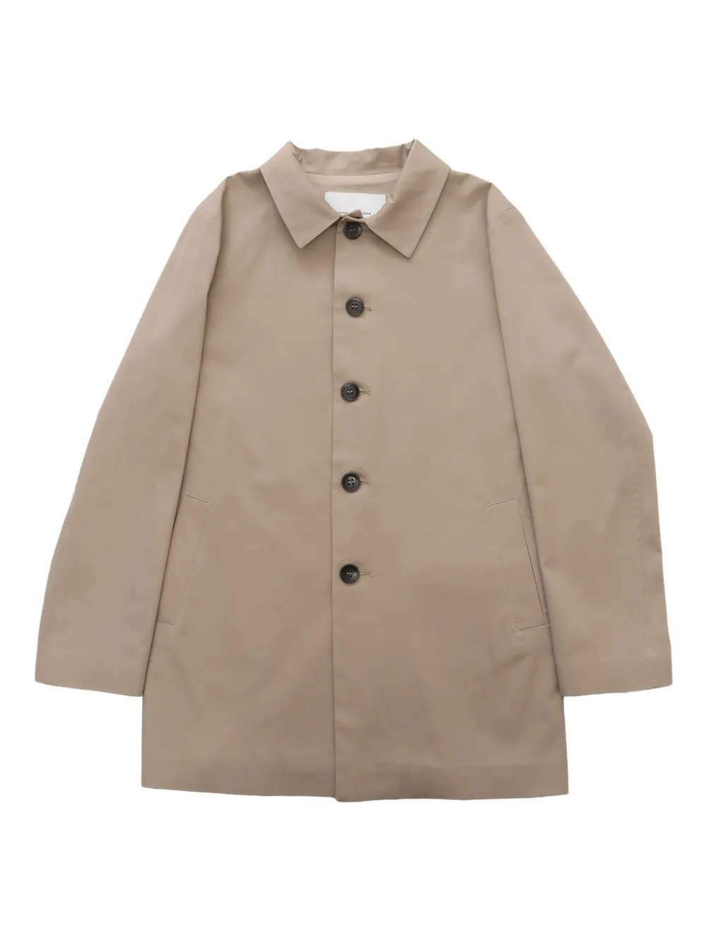 

Тренч на пуговицах Paolo Pecora Kids, нейтральный