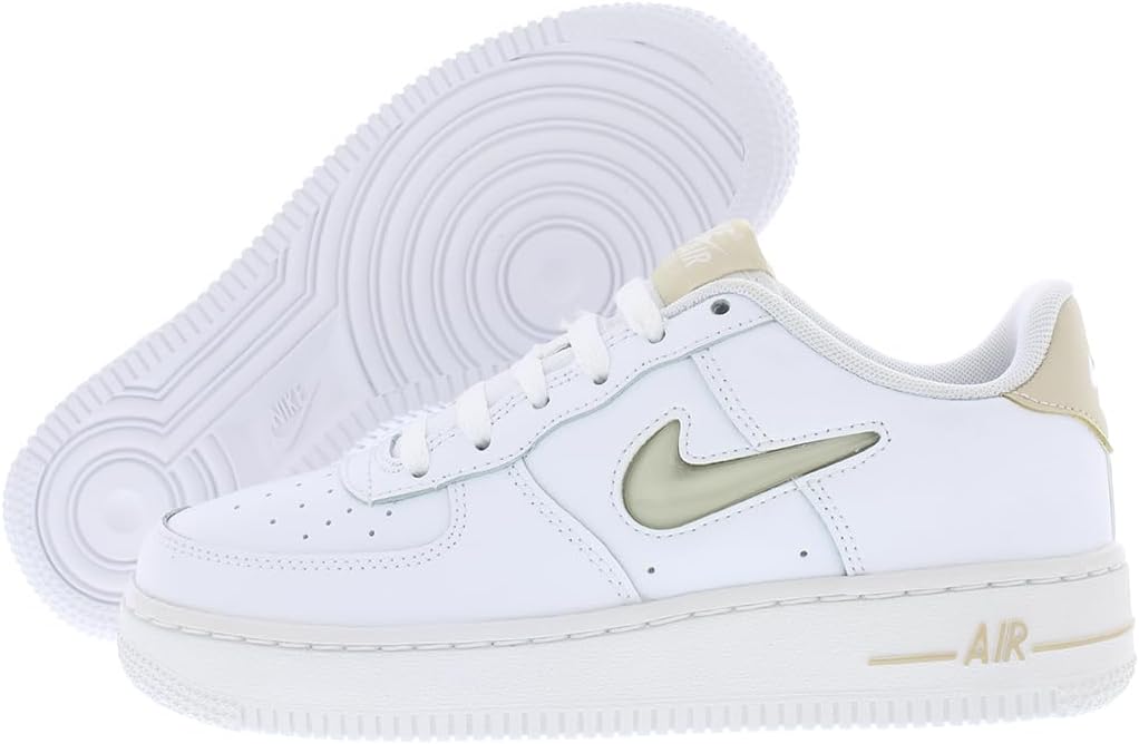 

Кроссовки для больших детей Nike Air Force 1 (HQ3249-043, Pure Platinum/Glacier Blue/Metallic Silver), белый