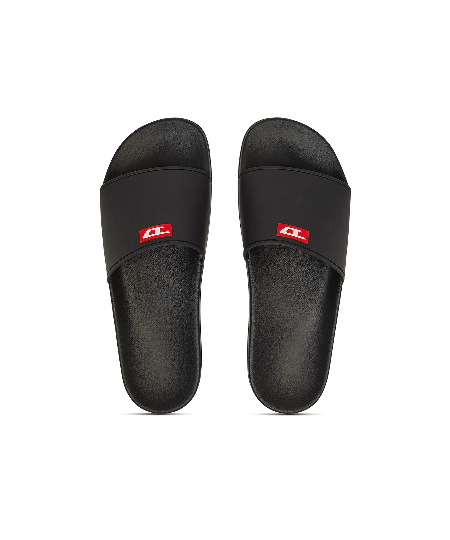 Мужские сланцы DIESEL SWIM чёрные — фото 4