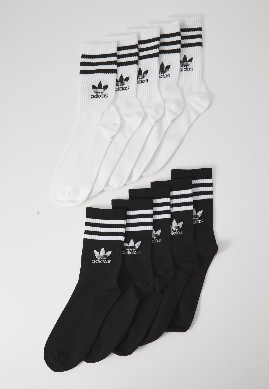 

Носки STRIP UNISEX 10 PACK Adidas Originals, белый