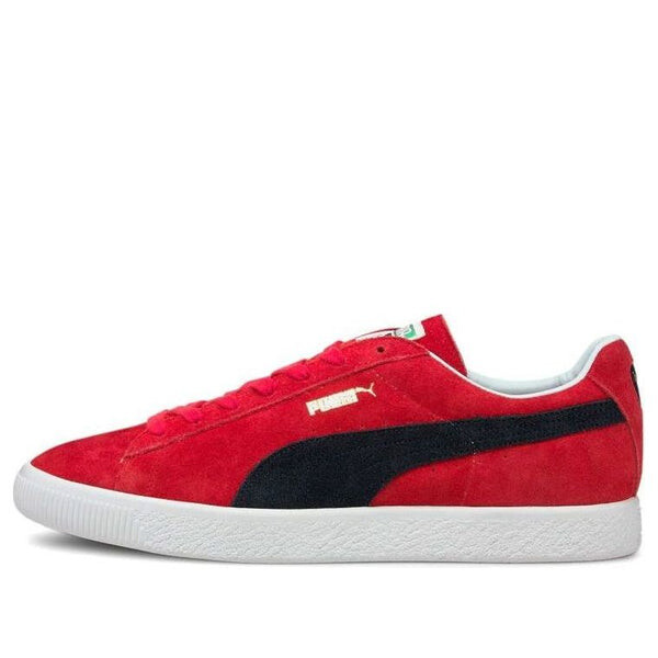 

Кроссовки suede vintage retro made in japan 'high risk red navy' Puma, черный