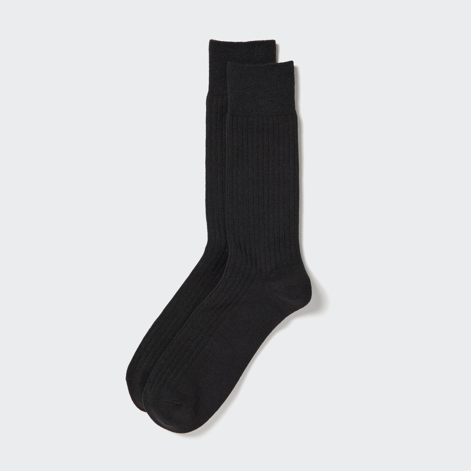 

Термоноски HEATTECH в рубчик Uniqlo, черный