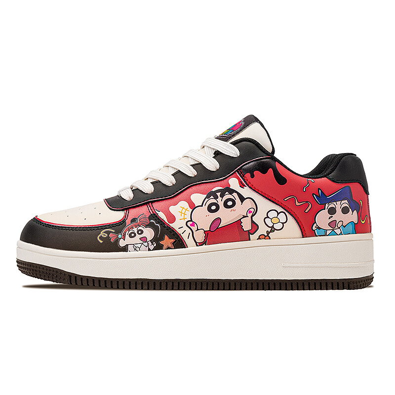 

Кроссовки Crayon Shinchan/Crayon Shinchan Skateboarding Shoes Unisex Low-top, цвет Mismatched