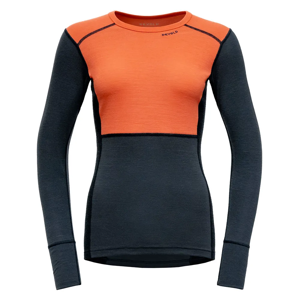 

Лонгслив DEVOLD OF NORWAY Lauparen Merino 190, черный