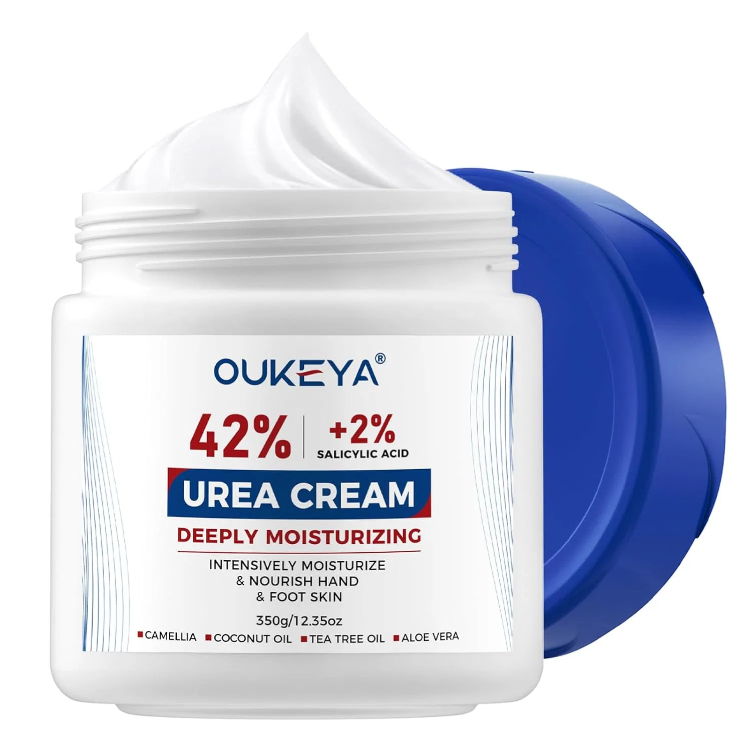 Крем для ног с мочевиной 42% и салициловой кислотой 2% OUKEYA Oukeya, 350 G