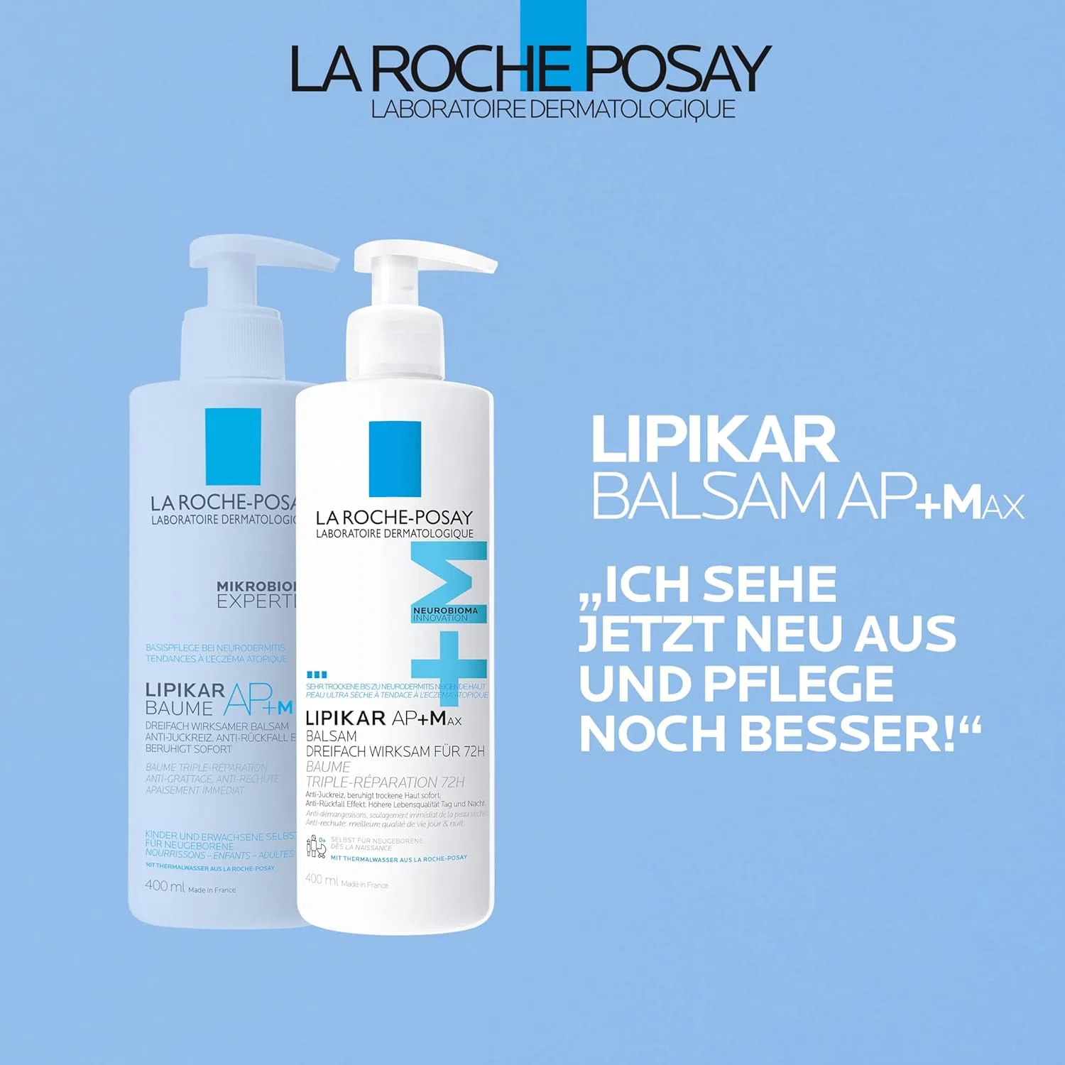 Бальзам для тела Lipikar AP+Max от La Roche Posay, 400 мл La Roche-Posay — фото 4