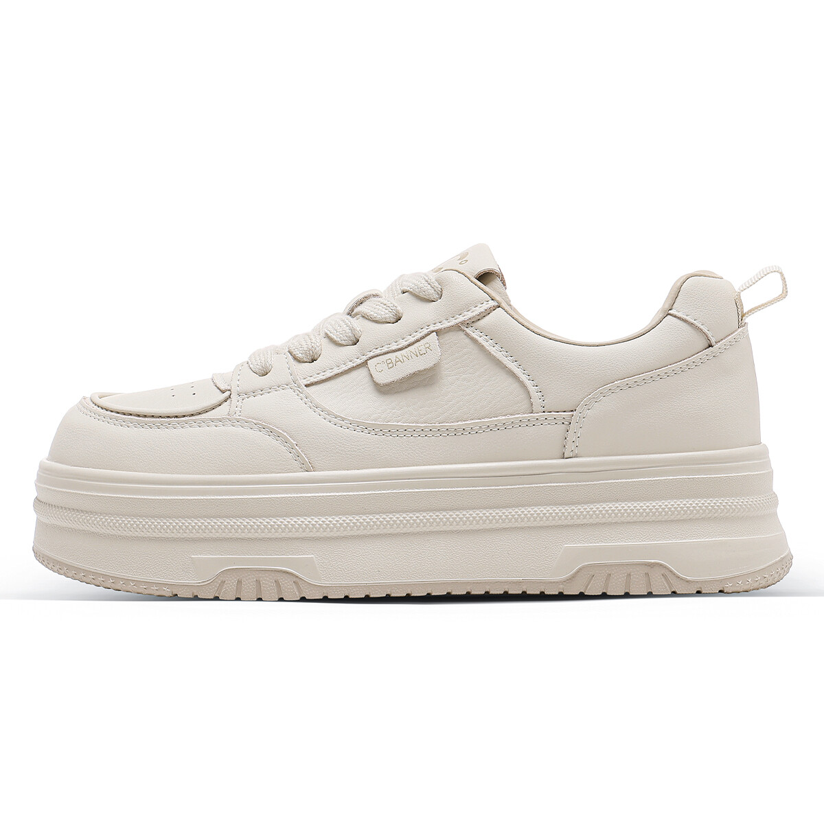 

Кроссовки CВ°BANNER Skateboard Shoes Women's Low-Top, Бежевый, Кроссовки CВ°BANNER Skateboard Shoes Women's Low-Top