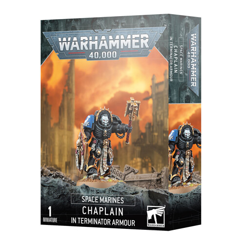 

Фигурки Space Marines: Chaplain In Terminator Armour Games Workshop