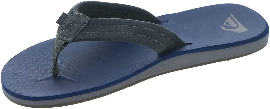 Мужские сандалии Quiksilver Carver Suede Core, синий — фото 4