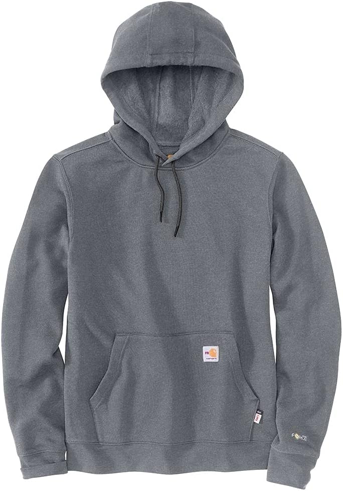 

Carhartt мужская огнестойкая футболка Force Loose Fit Midweight, Granite Heather