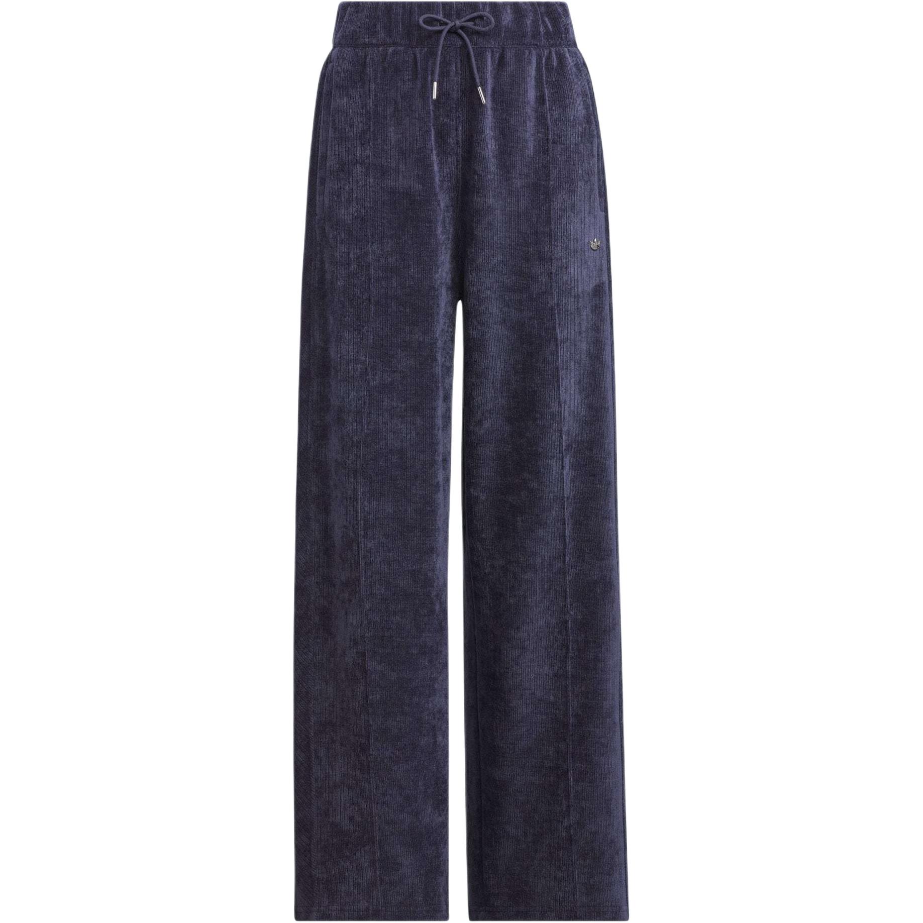 Adidas Originals Свободные COZY PANT вязаные спортивные штаны женские dark navy blue — фото 3