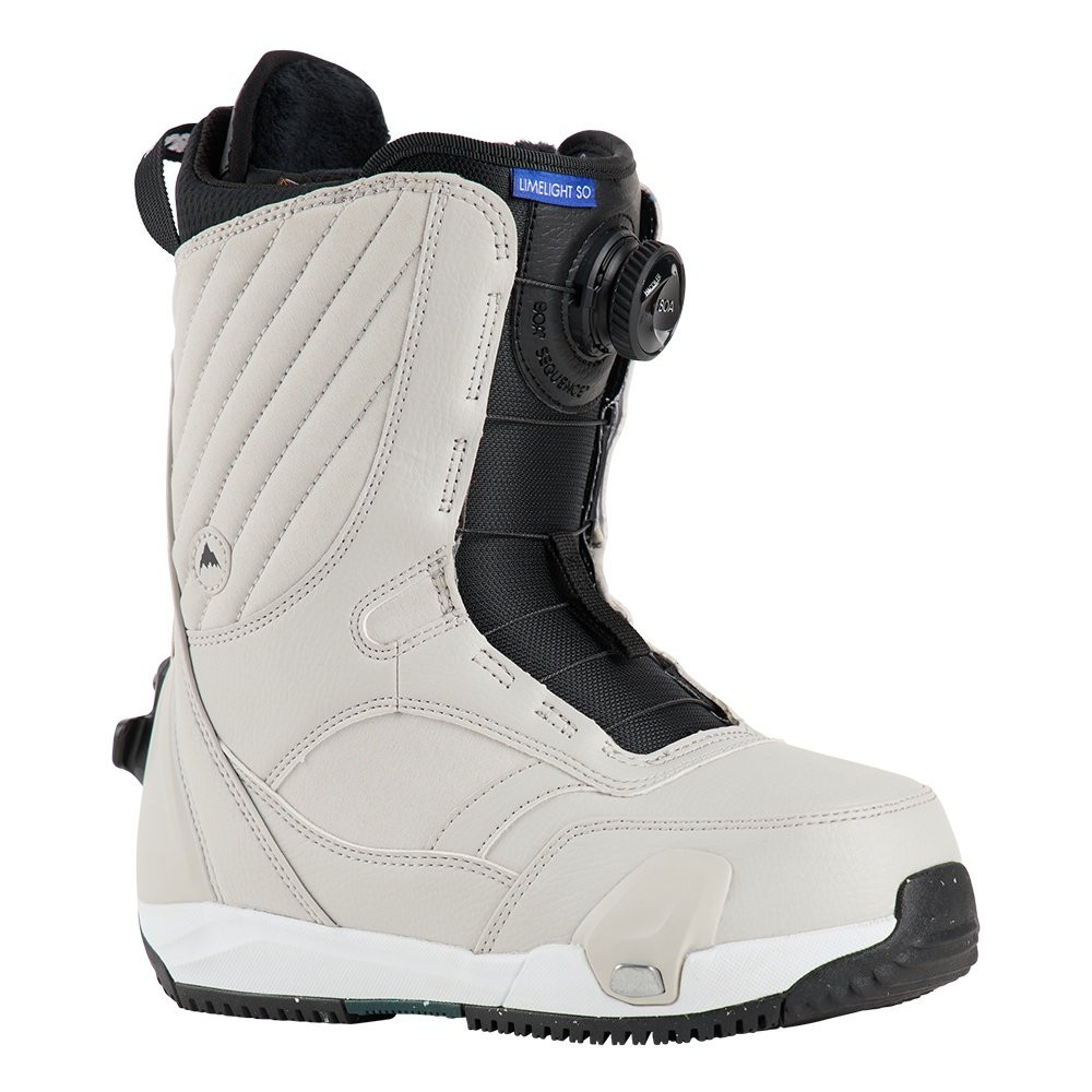 

Женские сноубордические ботинки Burton Limelight Step On BOA - Зима 2025 года, Gray Cloud