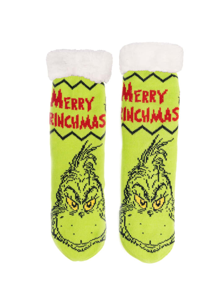 

Носки United Labels The Grinch Hütten Merry Grinchmas Haus Kuschel, зеленый
