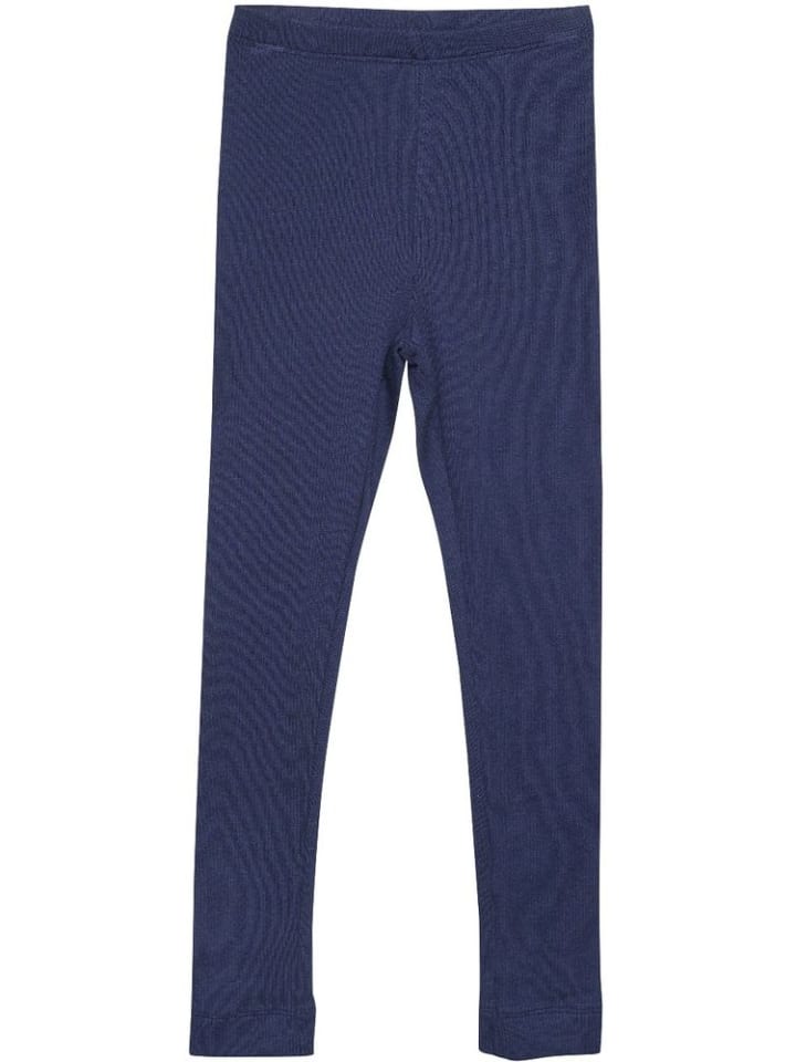 

Minymo Детские леггинсы "Leggings Rib-Girl" синего цвета