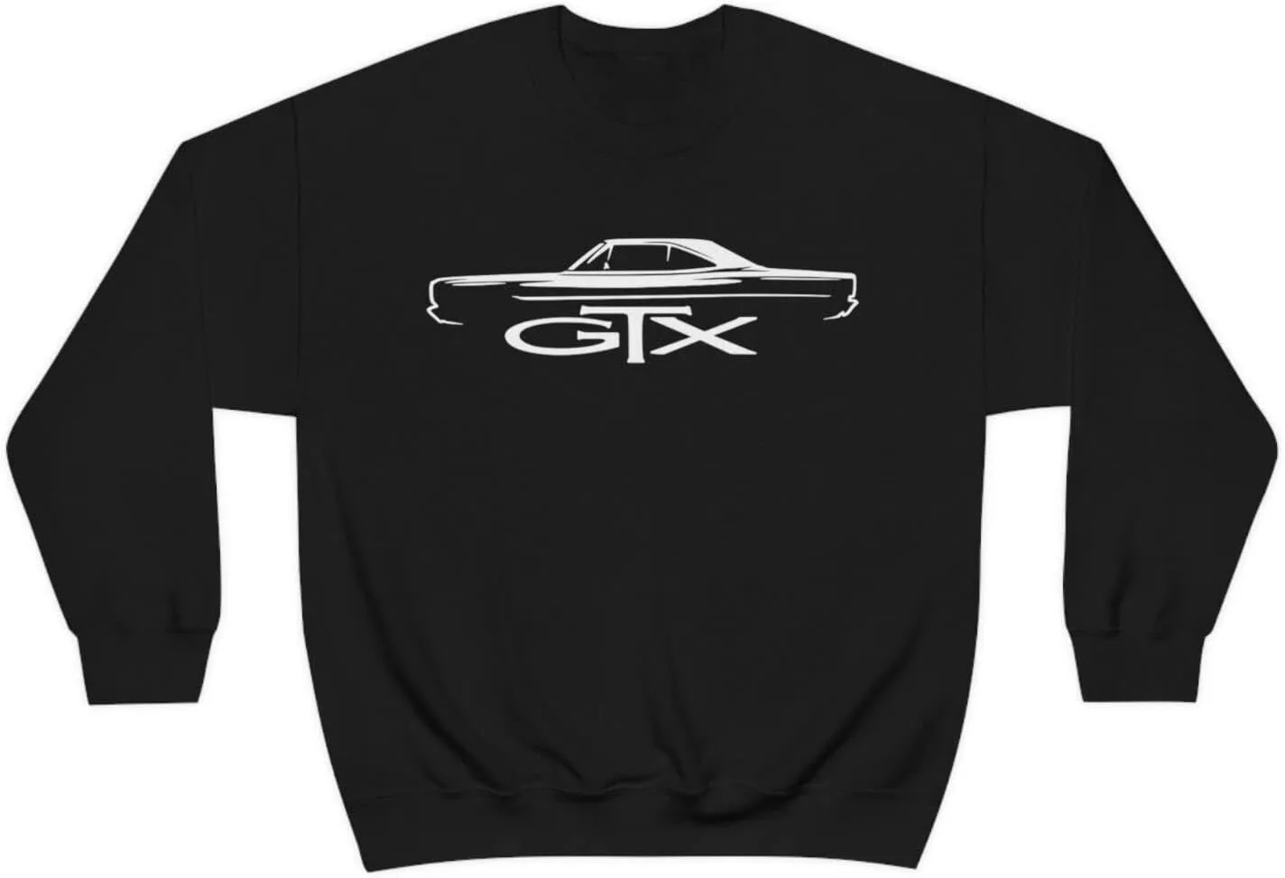 Толстовка Plymouth GTX Outline с классическим дизайном — фото 4