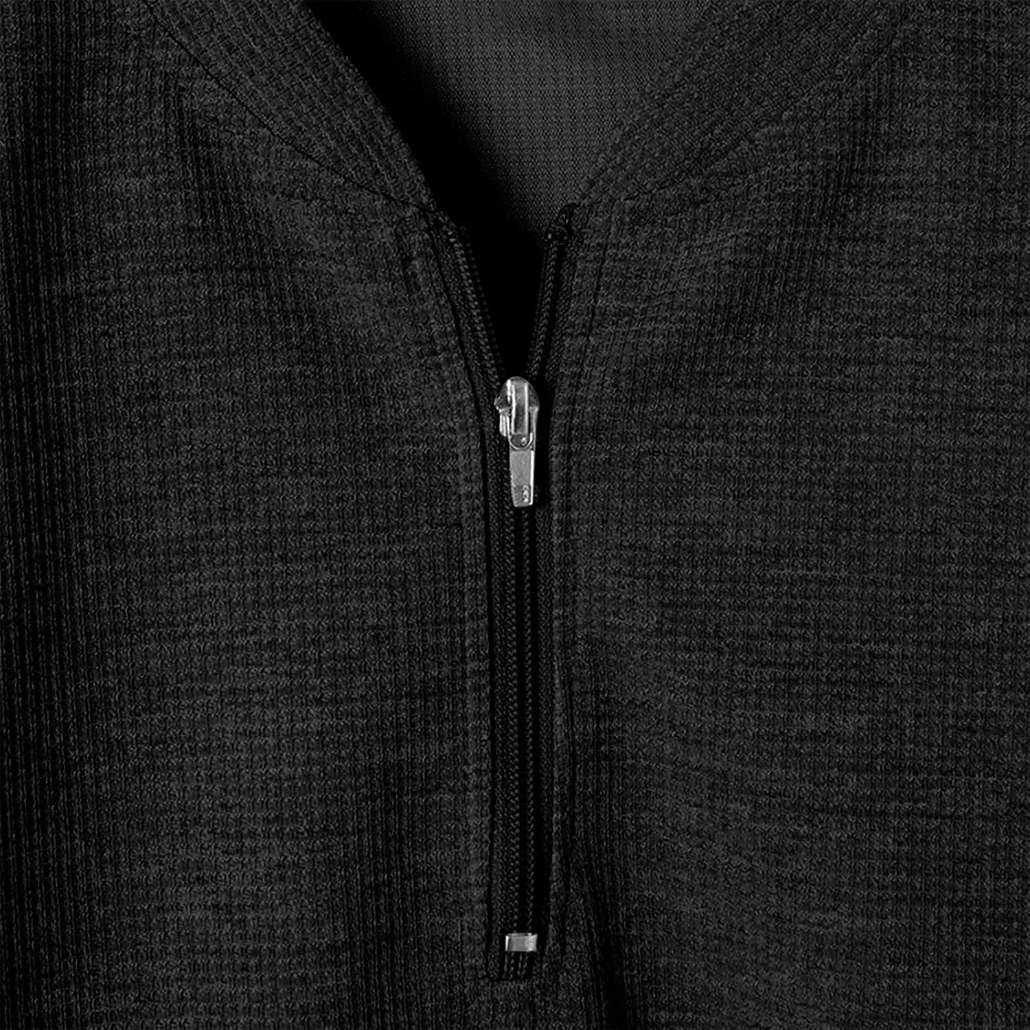 Мужская футболка-поло с коротким рукавом Slim Fit, облегающая, с молнией — фото 3