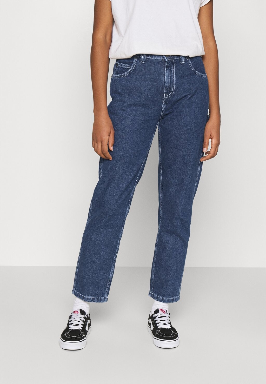 

Джинсы-сигареты классического синего цвета Dickies, синий