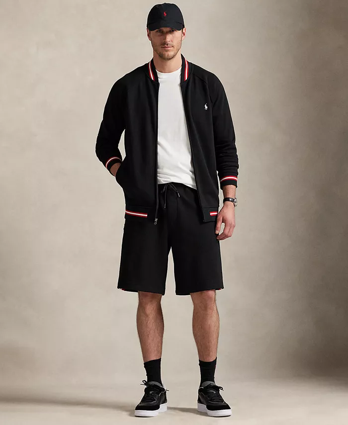 

Мужские утепленные шорты Big & Tall Double-Knit Polo Ralph Lauren, черный