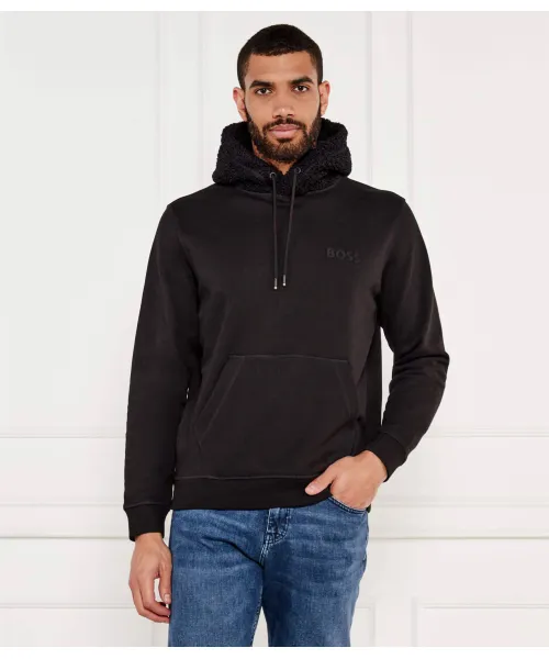 Толстовка wetteddy Regular fit Boss Orange, черный