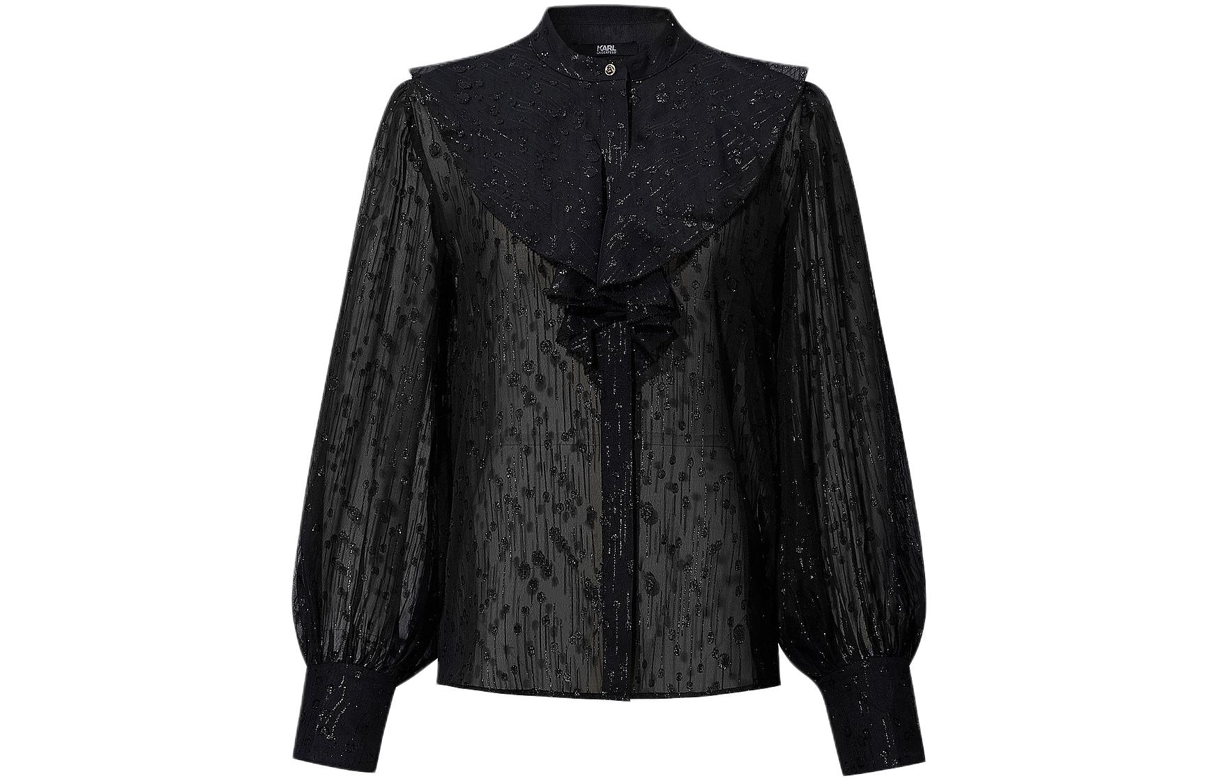 

KARL LAGERFELD / Karl Lagerfeld Jeans Рубашка KARL LAGERFELD женская черная