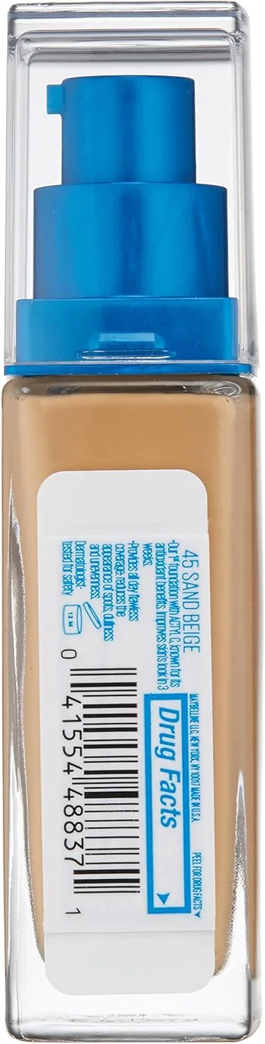 Тональное средство Maybelline New York Super Stay Betterskin Foundation, оттенок Sand Beige, 1 fl oz — фото 2