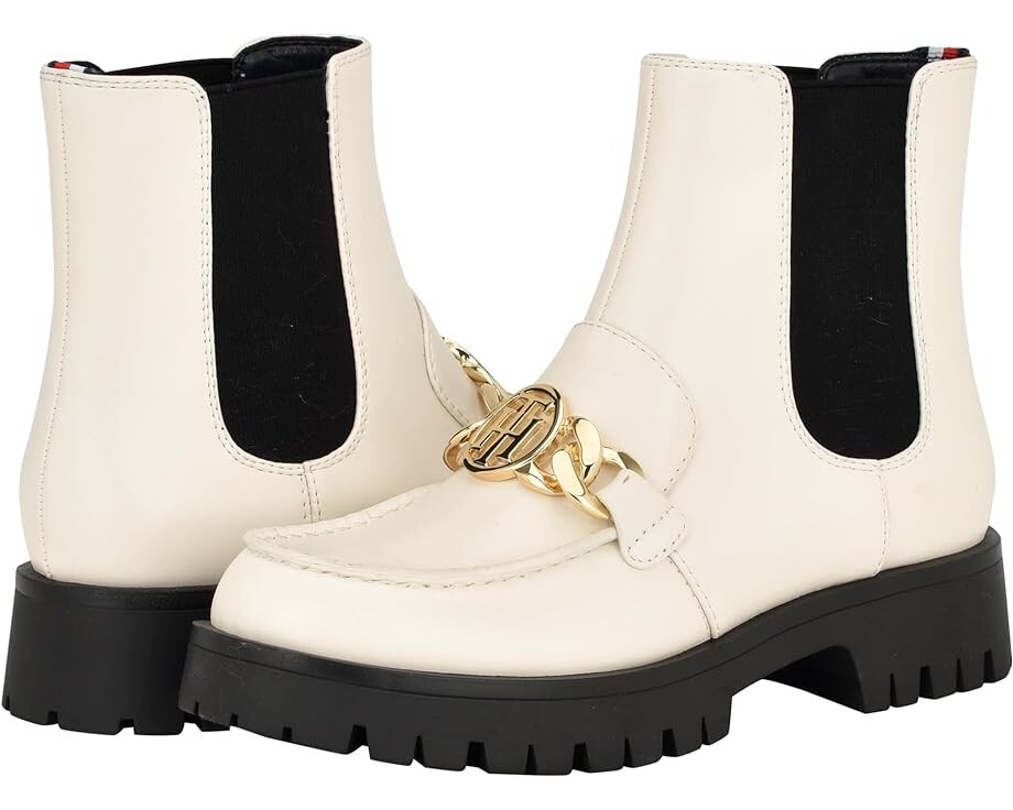 

Ботинки Tommy Hilfiger Westal, цвет Off White/White Multi