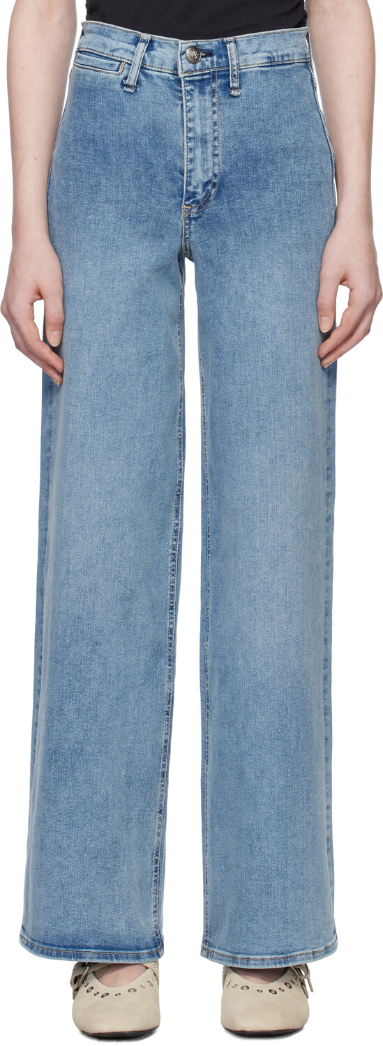 

Синие прямые джинсы Epic Hadley rag & bone