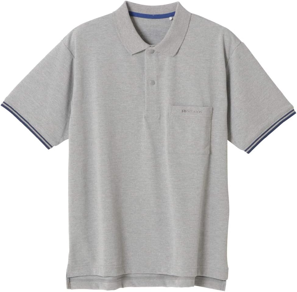 

Футболка-поло Mizuno Outdoor Travel & Walking Wear (PANAM) с логотипом, светло-серый