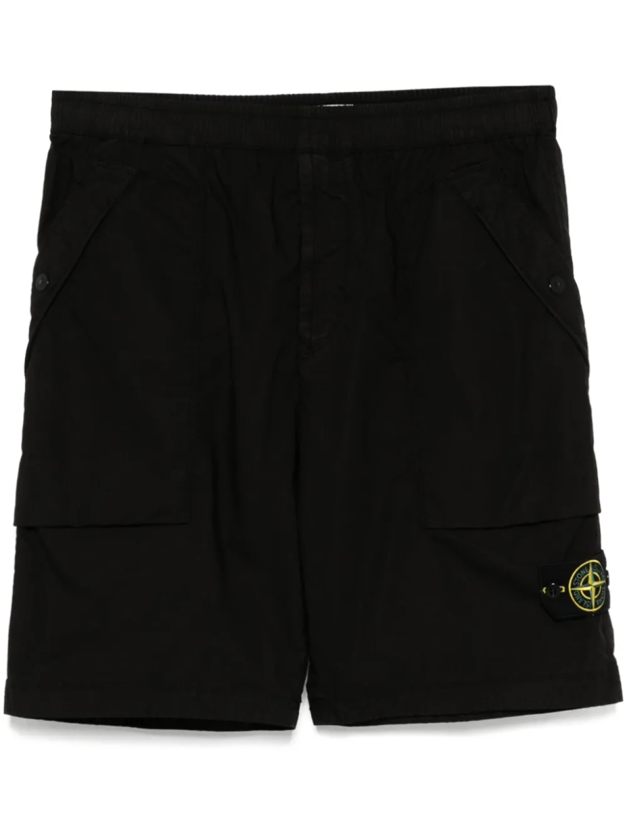 

Шорты с компасом Stone Island, черный
