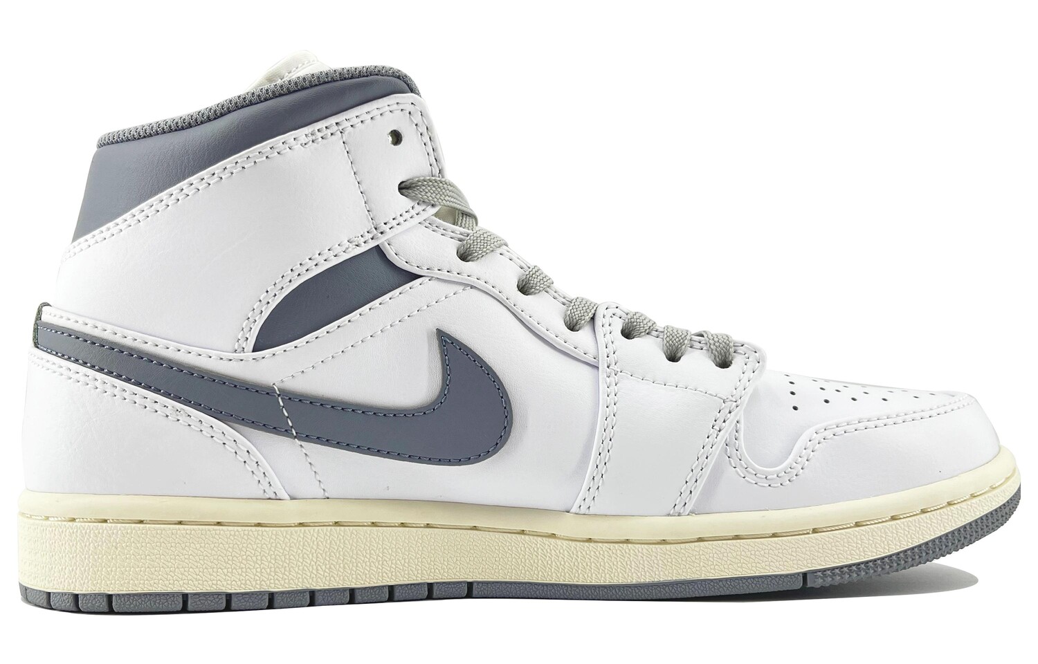 

Кроссовки Air Jordan 1 Vintage Basketball Shoes Men High-Top Gray