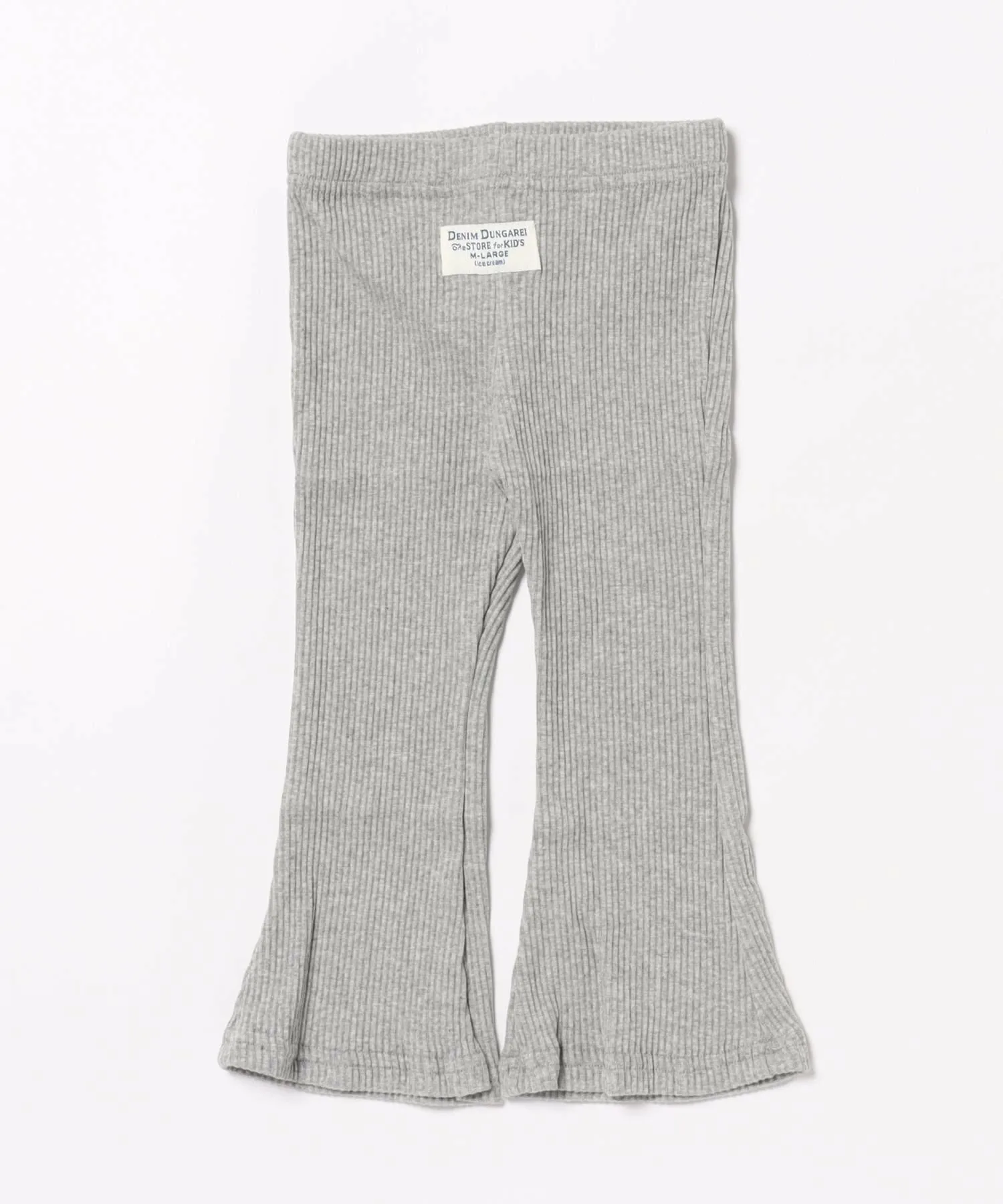 Полурасклешенные брюки длиной 9 дюймов Aimoha Kids, Light gray — фото 2