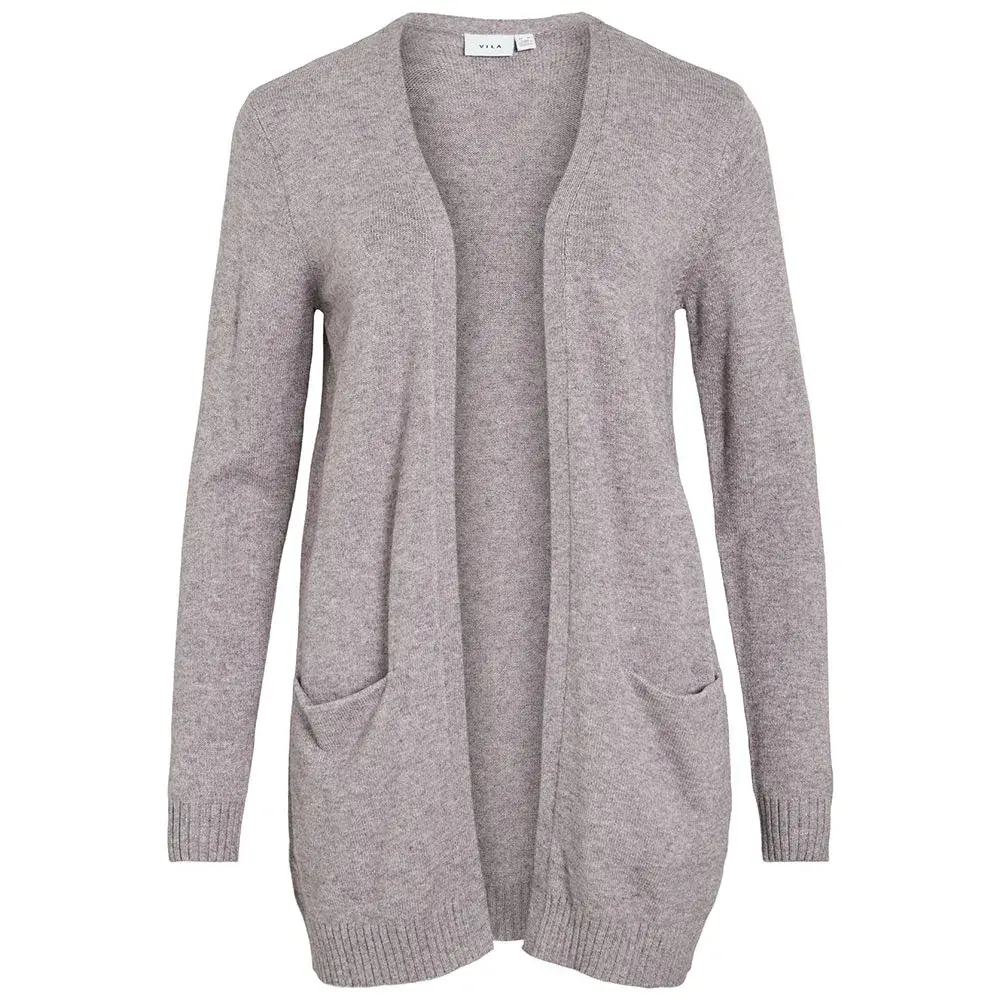 

Кардиган Vila Ril Open, серый