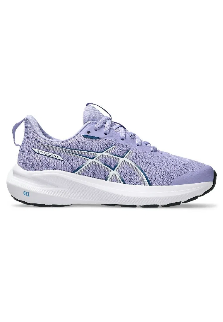 Кроссовки детские, беговые, GT-1000 14 GS, ASICS, синие