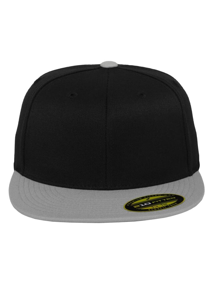 

Бейсболка Flexfit 210 Fitted, цвет blk/gry