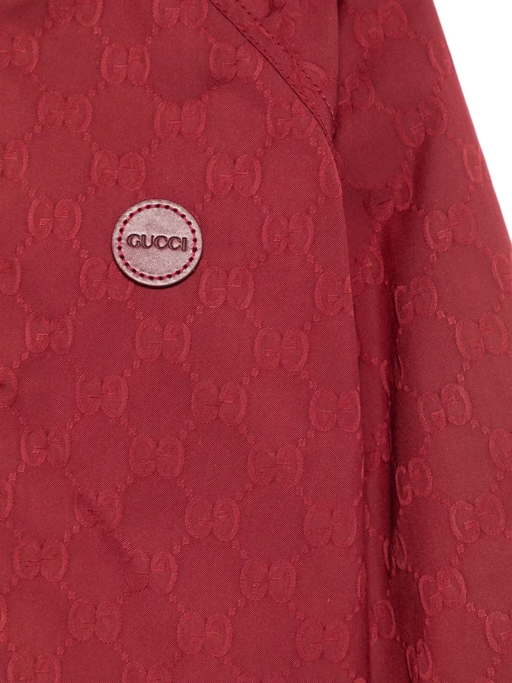Куртка с узором Gg Gucci Kids, красный — фото 3