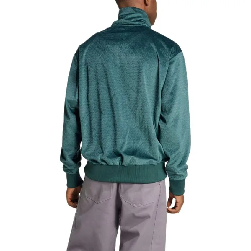 Толстовка Monogram Track Adidas Originals, Mineral Green — фото 4