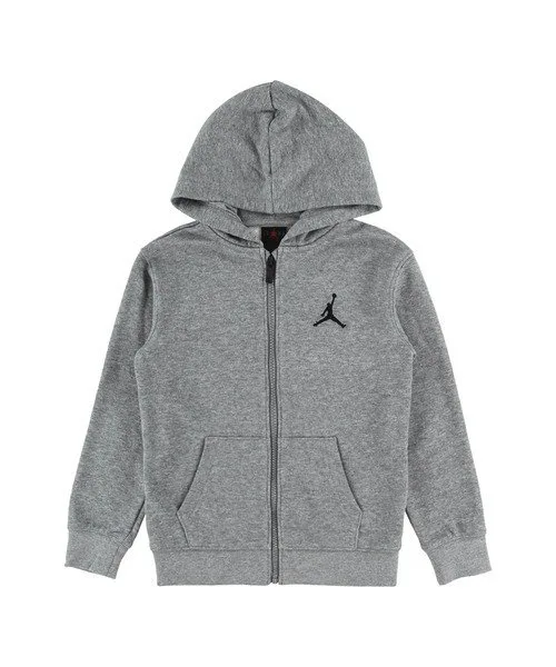 Куртка Детская верхняя одежда (105-120 см) JORDAN JDB MJ ESSENTIALS FT FZ HOODIE Jordan, GRAY