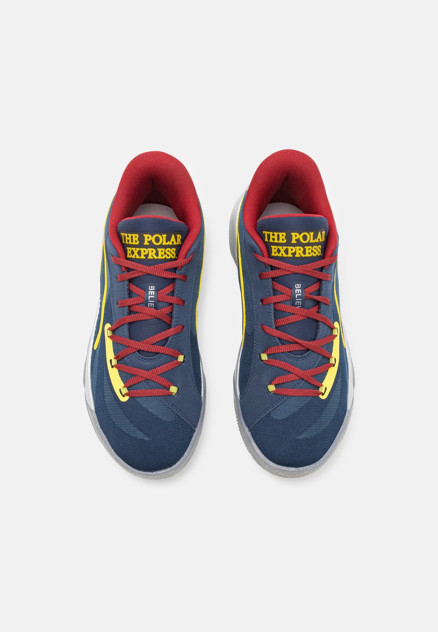 Кроссовки Puma ALL-PRO NITRO POLAR EXPRESS, Silver Mist/Golden Fog/Club Navy/Intense Red/Yellow Blaze/Silver-Coloured — фото 4