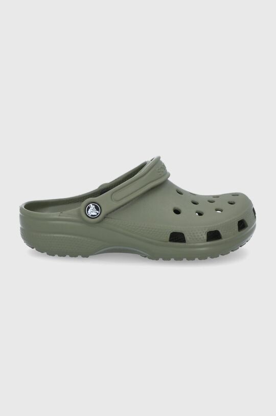 Шлепанцы Crocs, зеленый