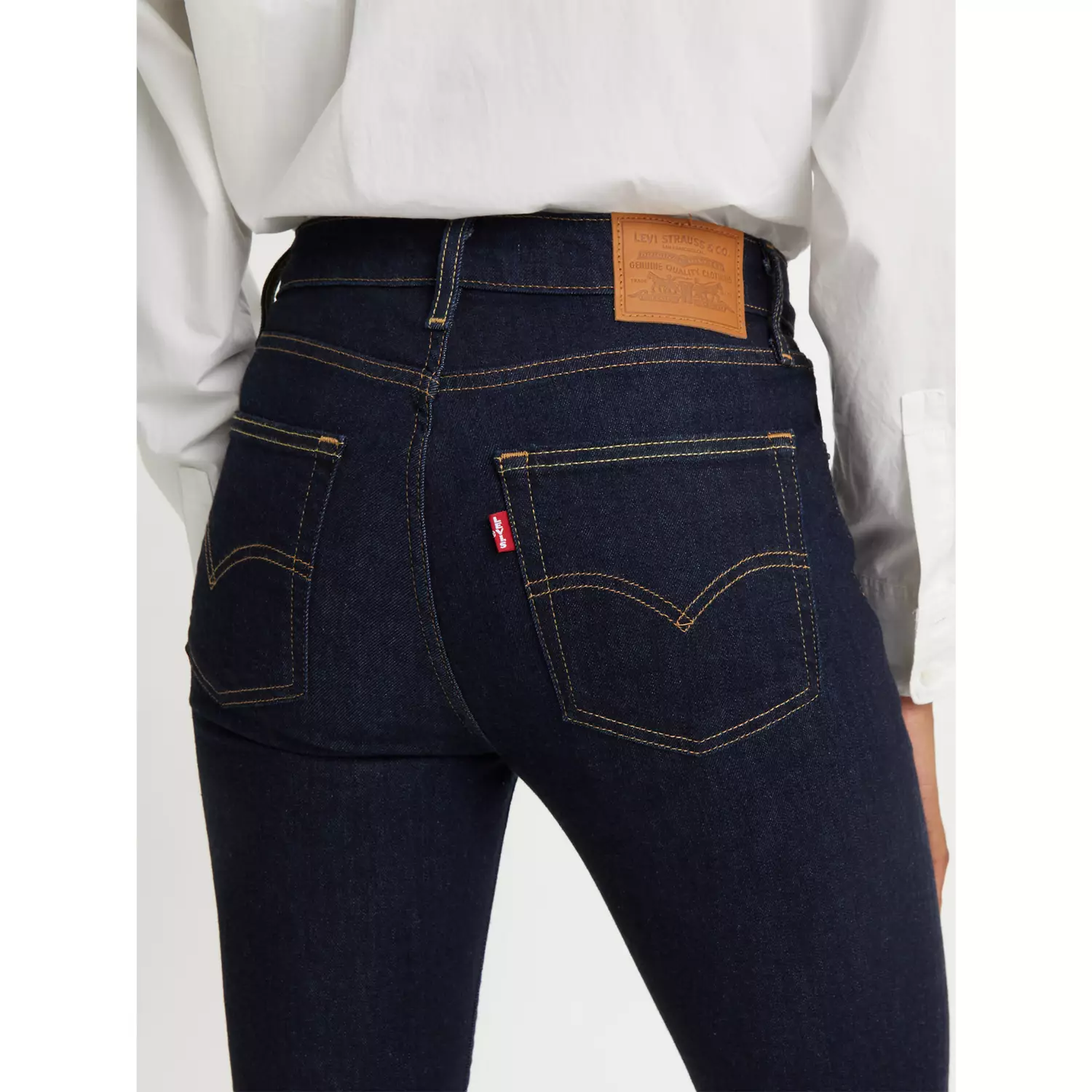 725 Джинсы женские Bootcut с высокой посадкой Levi's, цвет Blue Wave Rinse - Dark Wash — фото 2